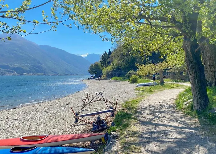 Riva Di Pianello Balkon-ferienwohnung Am Apartament