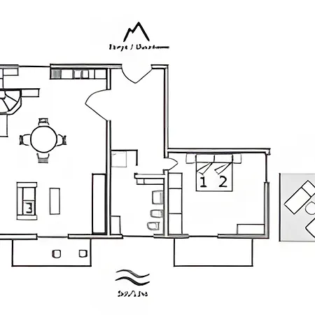 Riva Di Pianello Balkon-ferienwohnung Am Pianello Del Lario